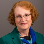 Photo of Ellen Doughty. Link to UMS Board of Trustees webpage.