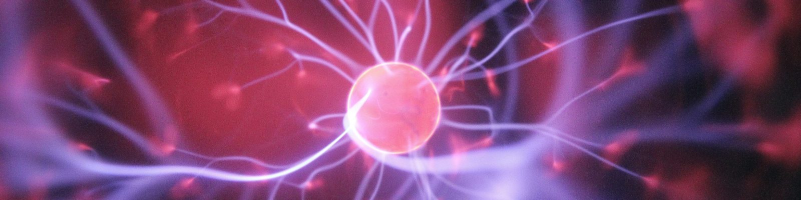 digital illustration of neuron firing