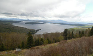 View of landscape, Rangeley, Maine. Link to Regional Land Use Projects