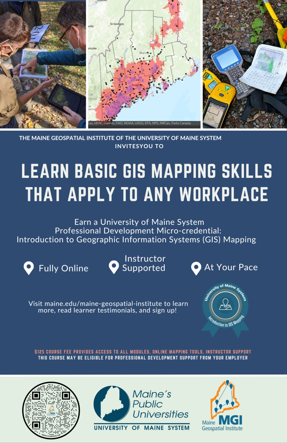 Introduction To GIS Mapping Micro-Credential - University of Maine System