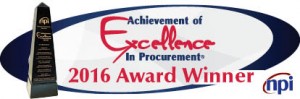 The University of Maine System Strategic Procurement office is a 2016 recipient of the National Procurement Institute Award of Excellence in procurement.