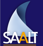 SAALT Logo - Blue Background