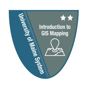 Introduction to GIS Mapping Level 2 badge image