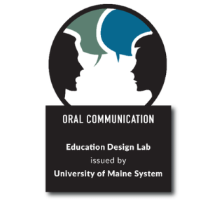 Oral Communication: Education Design Lab issued by University of Maine System