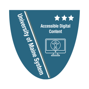 Accessible Digital Content Level 3 badge