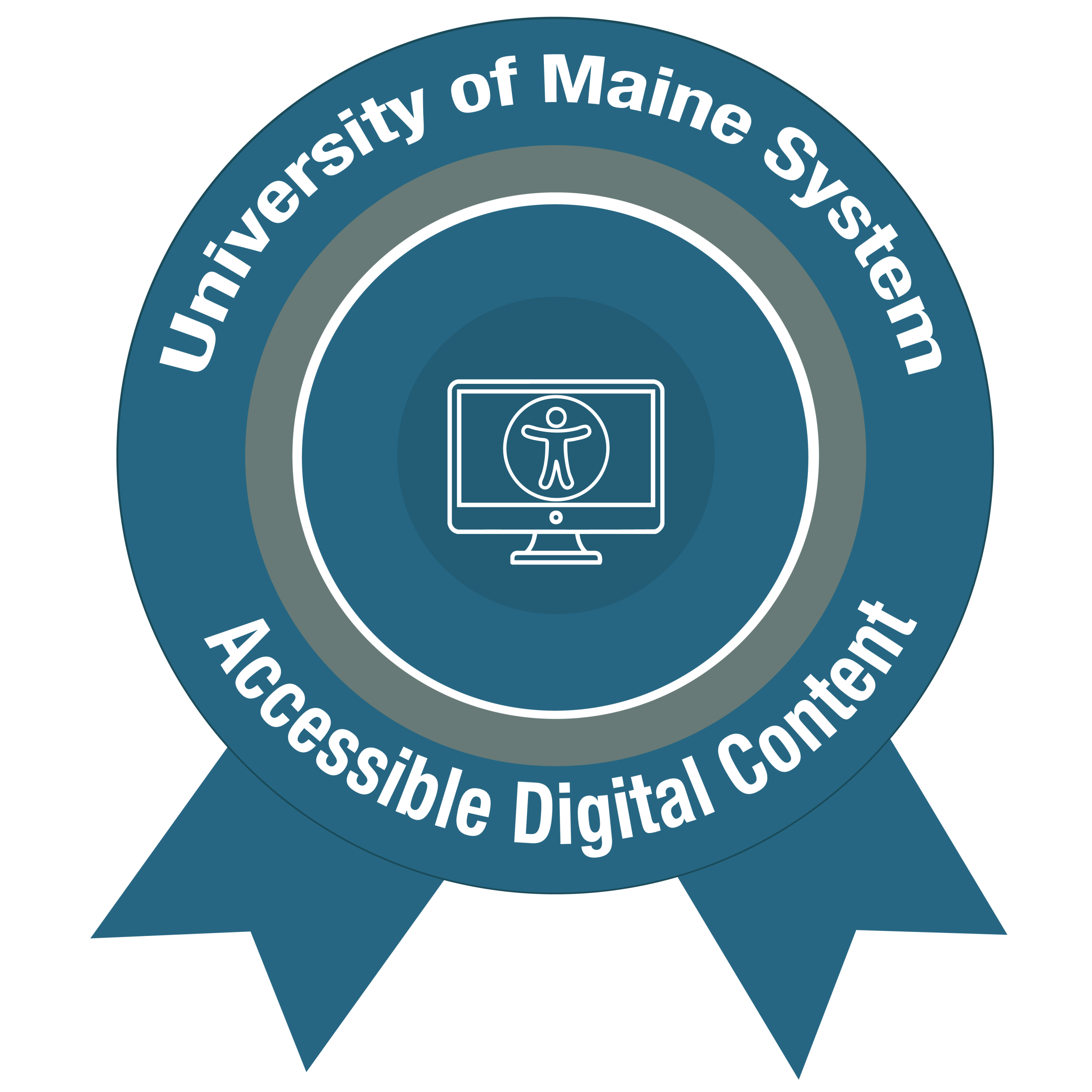 link to Accessible Digital Content micro-credential with badge image