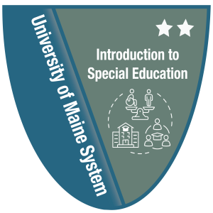 Introduction to Special Education Level 2 badge