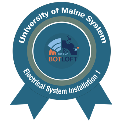 Electrical System Installation 1 Micro-Credential badge image