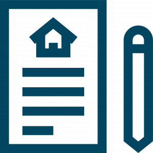 Icon of notepad and pen