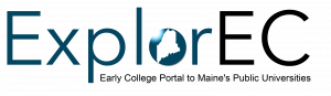 Logo for: ExplorEC: Early College at Maine's Public Universities